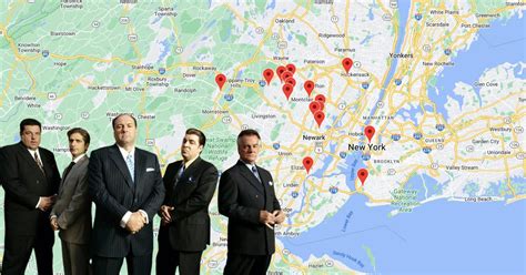 The Sopranos: Filming Locations and Map .